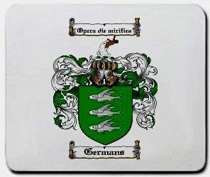 Germans coat of arms mouse pad