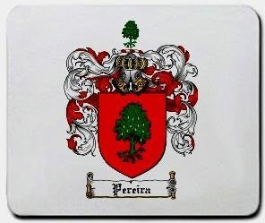 Pereira coat of arms mouse pad