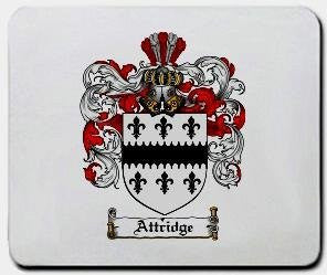 Attridge coat of arms mouse pad