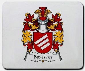 Bedlewicz coat of arms mouse pad