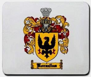 Korzelius coat of arms mouse pad