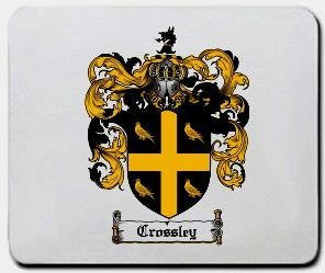 Crossley coat of arms mouse pad