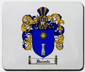 Durante coat of arms mouse pad