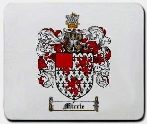 Mirrie coat of arms mouse pad