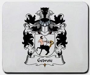 Gedroic coat of arms mouse pad