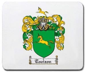 Tavison coat of arms mouse pad