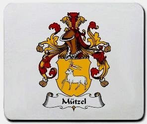 Mutzel coat of arms mouse pad