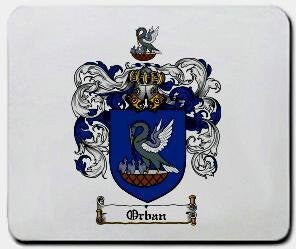 Orban coat of arms mouse pad