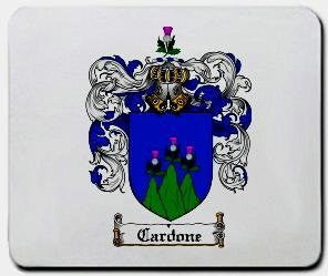 Cardone coat of arms mouse pad