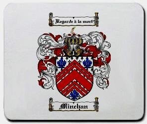 Minchan coat of arms mouse pad