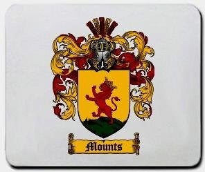 Mounts coat of arms mouse pad