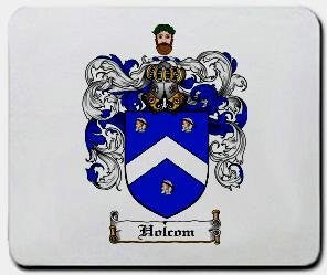 Holcom coat of arms mouse pad