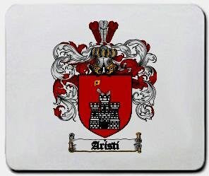 Aristi coat of arms mouse pad