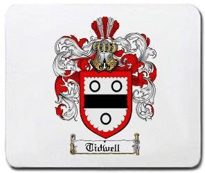 Tidwell coat of arms mouse pad