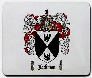 Jackman coat of arms mouse pad