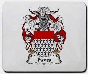 Funes coat of arms mouse pad