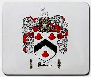 Pollarde coat of arms mouse pad