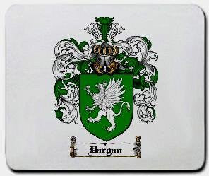 Dargan coat of arms mouse pad