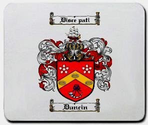 Duncin coat of arms mouse pad