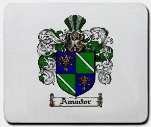 Amador coat of arms mouse pad