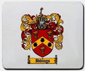 Iddings coat of arms mouse pad