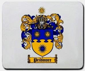 Pridmore coat of arms mouse pad