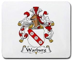 Warburg coat of arms mouse pad