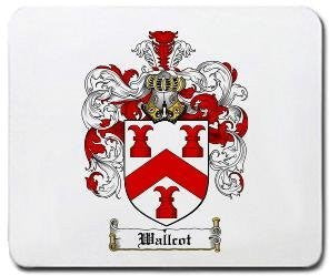 Wallcot coat of arms mouse pad