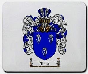 Jouelcrest coat of arms mouse pad