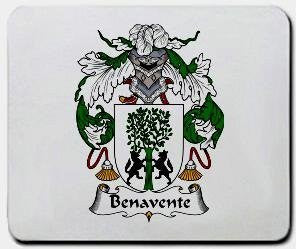 Benavente coat of arms mouse pad