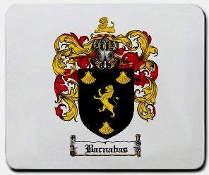 Barnabas coat of arms mouse pad
