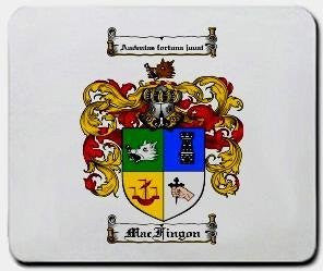 Macfingon coat of arms mouse pad