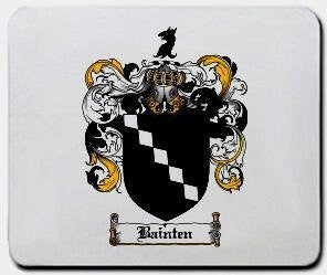 Bainten coat of arms mouse pad