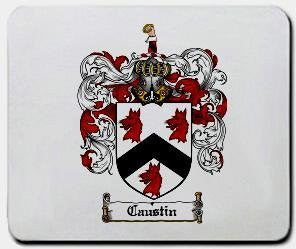 Caustin coat of arms mouse pad