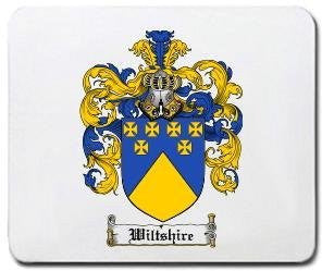 Wiltshire coat of arms mouse pad