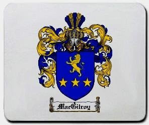 Macgilroy coat of arms mouse pad
