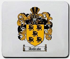 Andrade coat of arms mouse pad