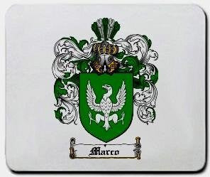 Marco coat of arms mouse pad