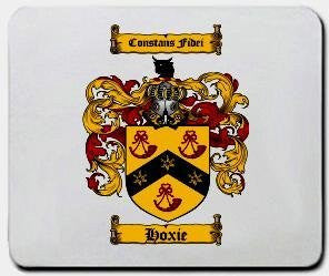Hoxie coat of arms mouse pad