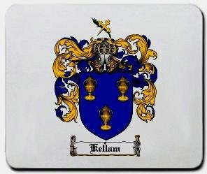 Kellam coat of arms mouse pad