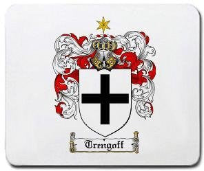 Trengoff coat of arms mouse pad