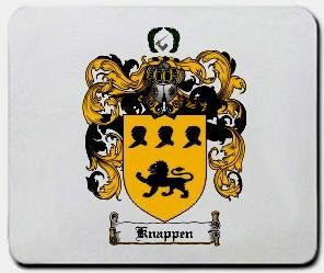 Knappman coat of arms mouse pad