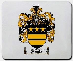 Freyke coat of arms mouse pad