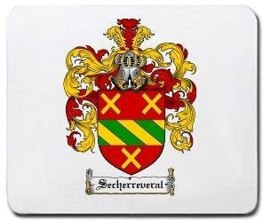 Secherreveral coat of arms mouse pad