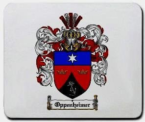 Oppenheimer coat of arms mouse pad