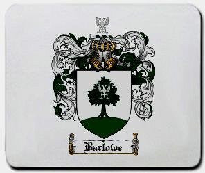 Barlowe coat of arms mouse pad