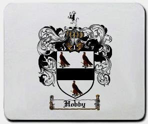 Hobby coat of arms mouse pad