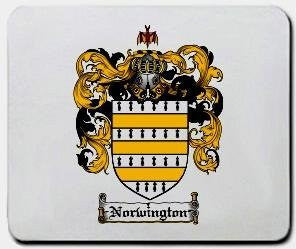 Norwington coat of arms mouse pad