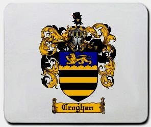 Croghan coat of arms mouse pad