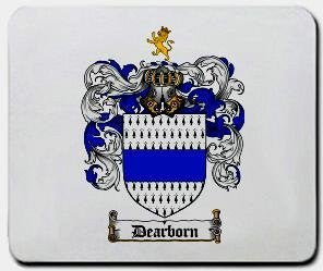 Dearborn coat of arms mouse pad